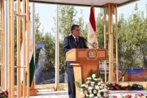 Выступление Лидера нации на церемонии открытия новой общеобразовательной школы в городе Душанбе