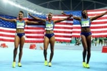 Американки заняли весь пьедестал в беге на 100 м с барьерами на Олимпиаде-2016