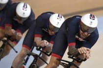 Британские велогонщики добыли олимпийское золото с мировым рекордом