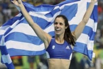 Гречанка Стефаниди завоевала золотую медаль Олимпиады-2016 в прыжках с шестом