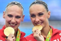 Российские синхронистки выиграли золото ОИ в соревновании дуэтов