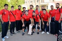 Сборная Сирии прибыла на товарищеский матч с Таджикистаном