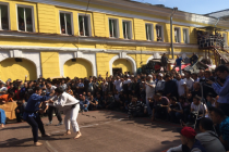В честь Дня независимости Республики Таджикистан в городе Санкт-Петербурге прошли соревнования по национальной борьбе — гуштингири
