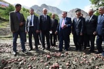 Лидер нации в Горно-Матчинском районе ознакомился с состоянием картофелеводства и сельскохозяйственными достижениями