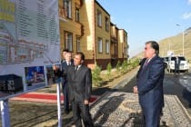 Лидер нации ознакомился с новым проектом административного центра Горно-Матчинского района