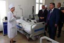 Открытие Областного центра по защите населения от туберкулеза в Джаббор Расуловском районе