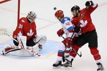 Сборная России по хоккею проиграла канадцам в выставочной игре