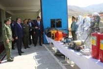 Президент страны открыл новое здание отдела Государственной противопожарной службы МВД в Нурабадском районе