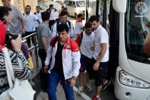 Сборная Таджикистана прибыла в Хеврон на матч с Палестиной