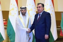Лидер нации Эмомали Рахмон принял министра энергетики ОАЭ Сухайла Ал Мазруи