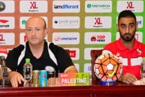 Тренер сборной Палестины: «Знаем сборную Таджикистана, как очень крепкую команду»