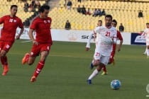 Сборная Таджикистана победила сборную  Афганистана