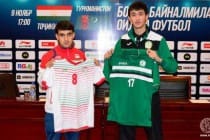 Таджикистан сыграет в белой форме, Туркменистан – в зеленой