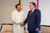 Встреча Лидера нации с председателем парламента Демократической Социалистической Республики Шри-Ланка Кару Джаясурия