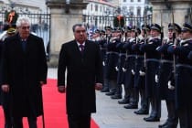 Начало официального визита Президента Таджикистана Эмомали Рахмона в Чешскую Республику