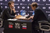 Карлсен обыграл Карякина и защитил титул чемпиона мира по шахматам