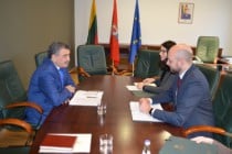Обсуждены вопросы двустороннего сотрудничества Таджикистана и Литвы