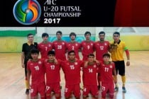 Молодежная сборная Таджикистана по футзалу поедет в Таиланд