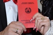 В Хатлонской области увеличилось количество регистрируемых браков