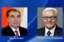 Президент ФРГ Франк-Вальтер Штайнмайер: «Германия и впредь будет надёжным партнёром для Таджикистана в деле укрепления демократии и правового государства»