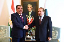 Президент Таджикистана Эмомали Рахмон встретился с Премьер-министром Пакистана М. Н. Шарифом