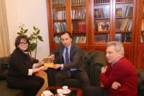 В Посольстве Таджикистана состоялась встреча с   известными деятелями культуры