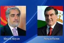 Поздравительная телеграмма Исполнительного Председателя Исламской Республики Афганистан доктора Абдулло Абдулло Президенту Республики Таджикистан Эмомали Рахмону