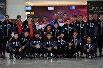 Сборная Таджикистана прибыла в Манаму на матч с Бахрейном