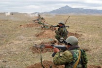 Спецназом России и Таджикистана уничтожен лагерь условных боевиков
