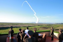 Ракета КНДР пролетела 450 км и упала в исключительной морской экономической зоне
