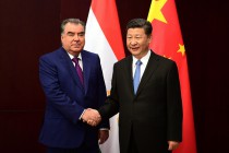 Встреча Лидера нации Эмомали Рахмона с Председателем Китайской Народной Республики Си Цзиньпином