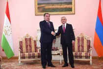 Совместное заявление по итогам официального визита Президента Республики Таджикистан Эмомали Рахмона в Республику Армения