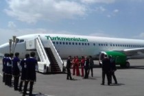 Впервые в Международном аэропорту Душанбе приземлился  авиалайнер из Туркменистана