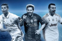 Роналду, Месси и Буффон вошли в символическую сборную Лиги чемпионов сезона-2016/17