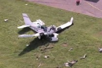 В США 4 человека погибли при крушении одномоторного самолета