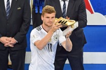 Футболист сборной Германии Вернер получил «Золотую бутсу» по итогам Кубка конфедераций