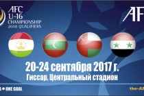 Юношеская сборная Таджикистана по футболу провела репетицию перед матчем с Сирией