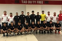 Сборная Таджикистана по футзалу вылетела в Дубай на товарищеские матчи против ОАЭ