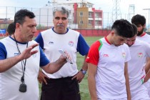 Сборная Таджикистана по футболу провела первую тренировку в Катманду