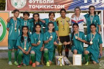 Юные футболистки «Динамо» стали победителями футбольного турнира в Нуреке