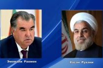 Телеграмма соболезнования Лидера нации, Президента Республики Таджикистан Эмомали Рахмона Президенту Исламской Республики Иран д-ру Хасану Рухани