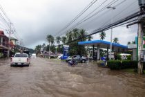 На юге Таиланда произошло сильное наводнение
