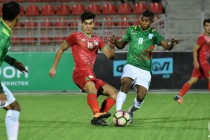 «Молодежка» Таджикистана стартовала в отборочном турнире чемпионата Азии-2018 с ничьи