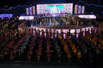 Участие Лидера нации в праздновании Международного праздника Навруз на центральном стадионе города Пенджикент