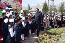 Открытие детского сада «Навруз» на проспекте Рудаки города Пенджикент