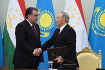 Совместное заявление Президента Республики Таджикистан Эмомали Рахмона и Президента Республики Казахстан Нурсултана Назарбаева