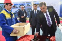 Начало строительства предприятия по производству прохладительных напитков «Сиёма» в городе Душанбе