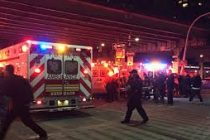 После падения вертолета в Нью-Йорке госпитализировали трех человек