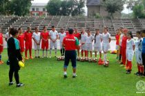 Женская молодежная сборная Таджикистана (U-19) по футболу проводит сбор в Нуреке