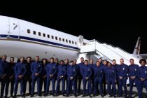 Пятикратные чемпионы мира бразильцы прилетели в Сочи для участия в ЧМ-2018
